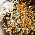 Декоративная кондитерская посыпка на основе пуллулана Gold Matte 3 «Звездная пыль»
